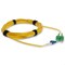 Add-On Addon 7M Asc (Male) To Lc (Male) Yellow Os2 Duplex Riser Fiber Patch ADD-ASC-LC-7M9SMF - alternate 14